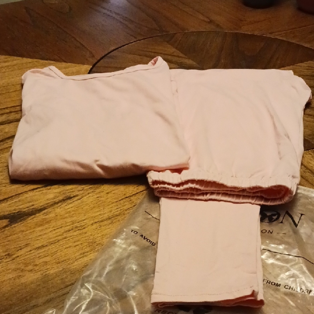 NWT Pink Pajama Set
